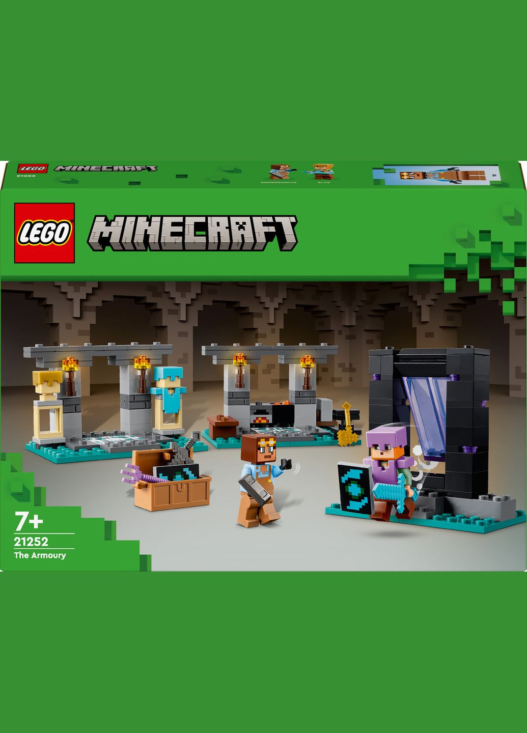 Minecraft Зброярня 203 деталей (21252) Lego (304054957)