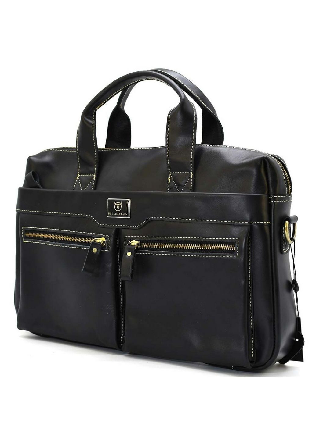 Чоловіча шкіряна сумка 40х29х8,5 см BULL (315873989)