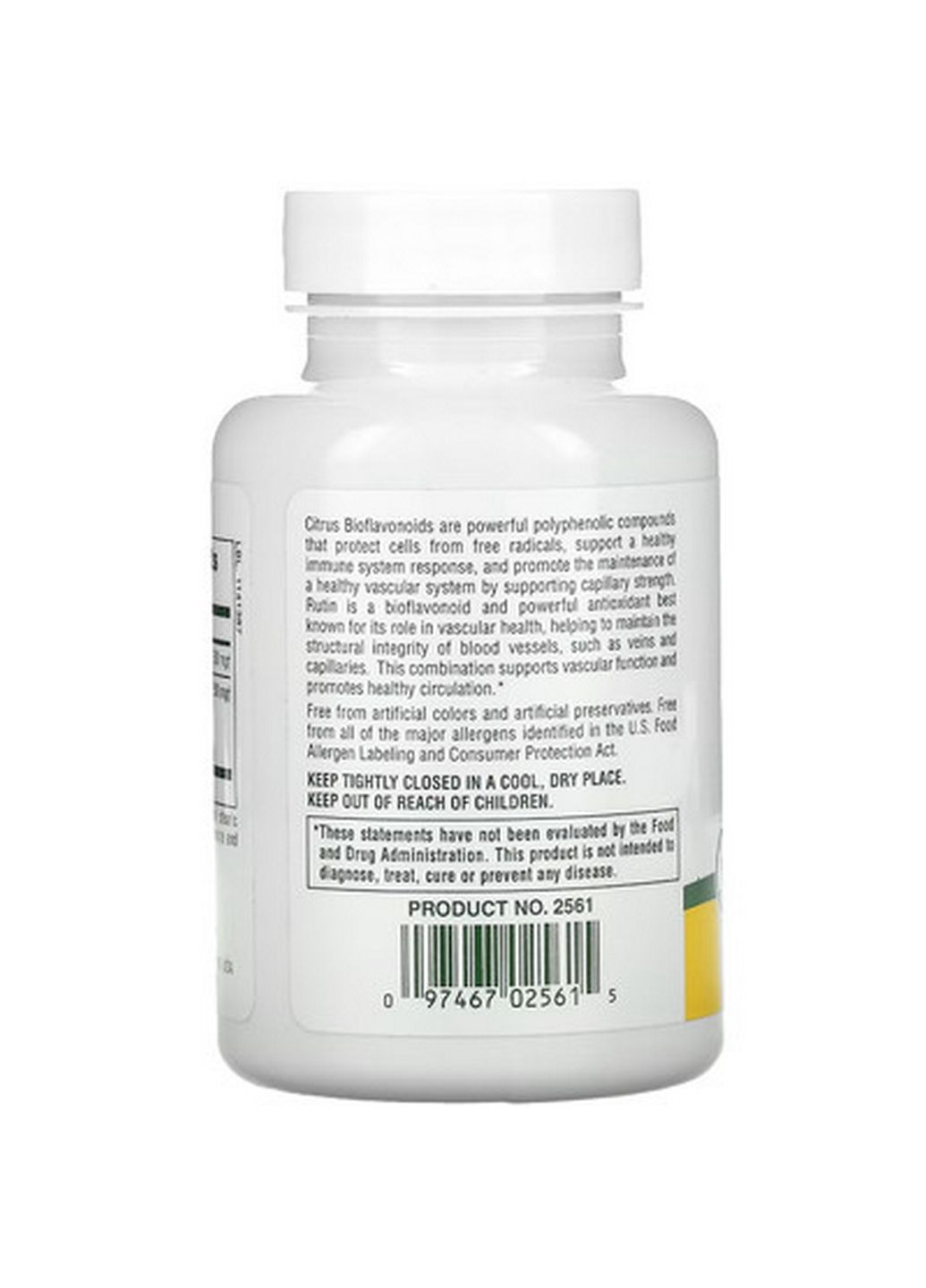 Вітаміни та мінерали BioRutin 1000 mg, 60 таблеток Natures Plus (293342100)