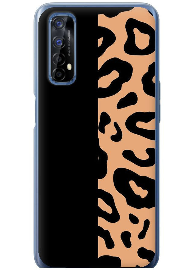 2D пластиковый чехол 'Пятна леопарда' для Endorphone Realme 7 (300100646)