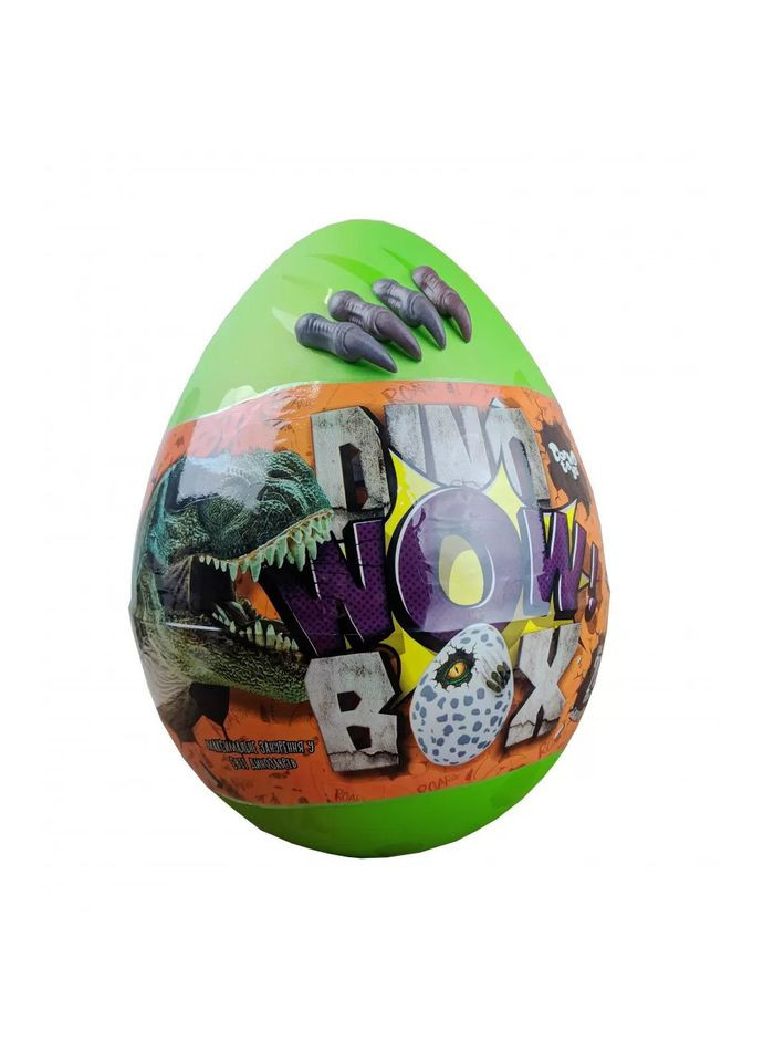 Дитячий набір для творчості Dino WOW Box 20 предметів іграшка для дітей від 5 років набір для малювання та ліплення Danko Toys (368756722)