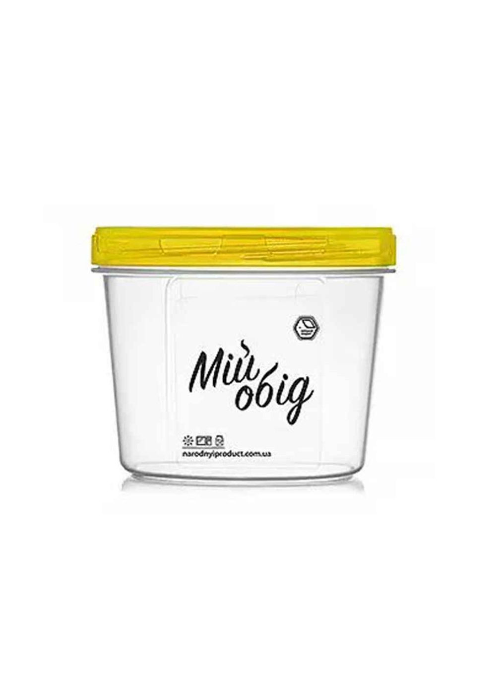 Контейнер 500мл (круглий) (68ж) Народний Продукт (346393383)