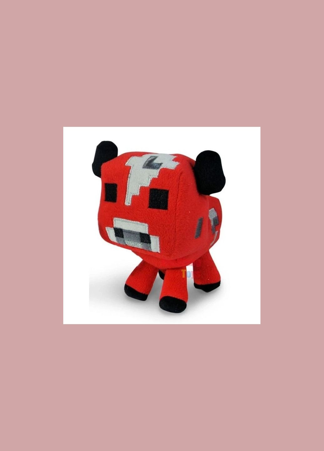 Мягкая игрушка Майнкрафт Грибная корова (Mushroom cow) 15 см No Brand (285792264)
