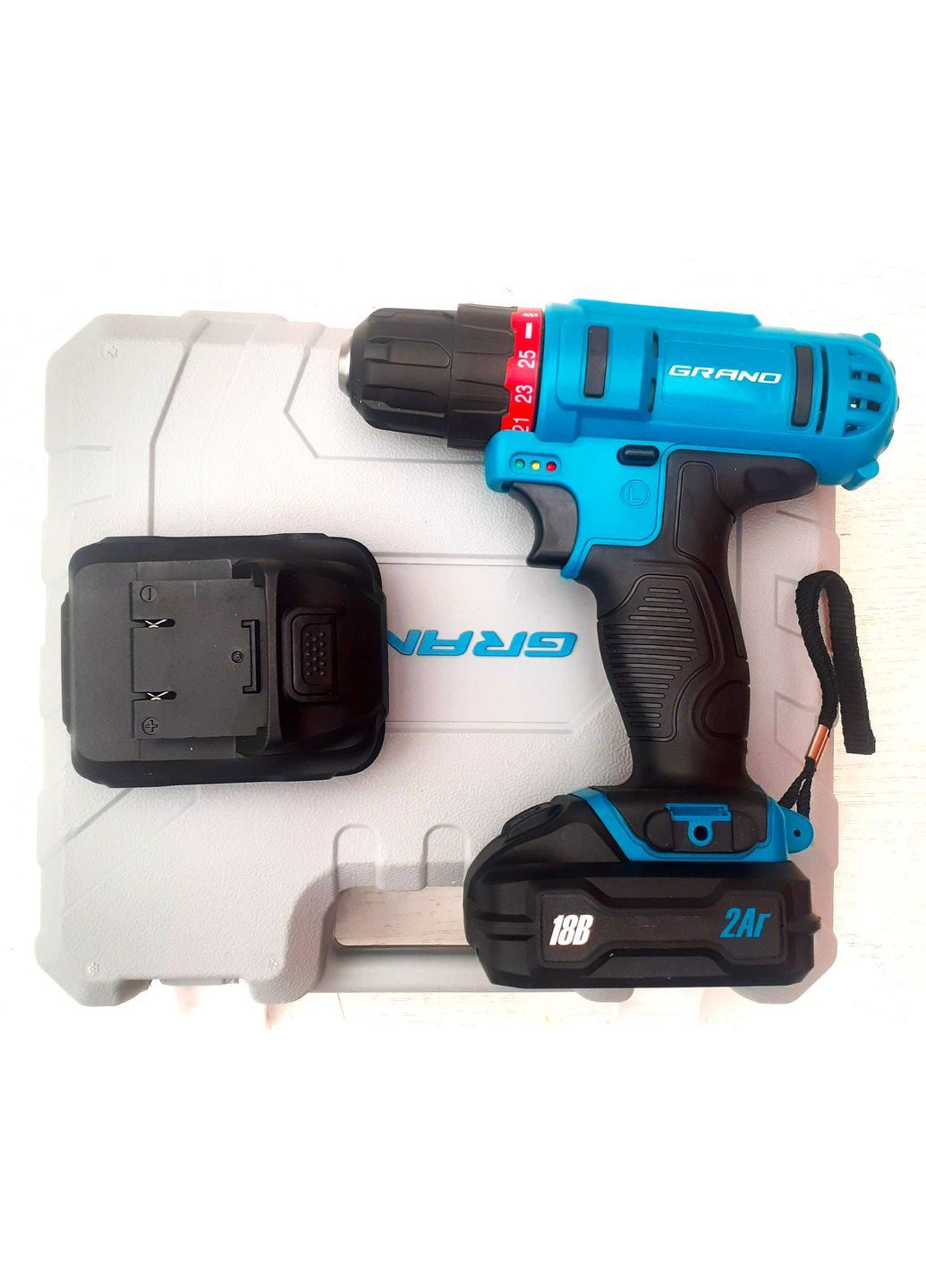 Шуруповерт аккумуляторный ДА-18/10 Li. Производитель Чехия Grand (364120679)