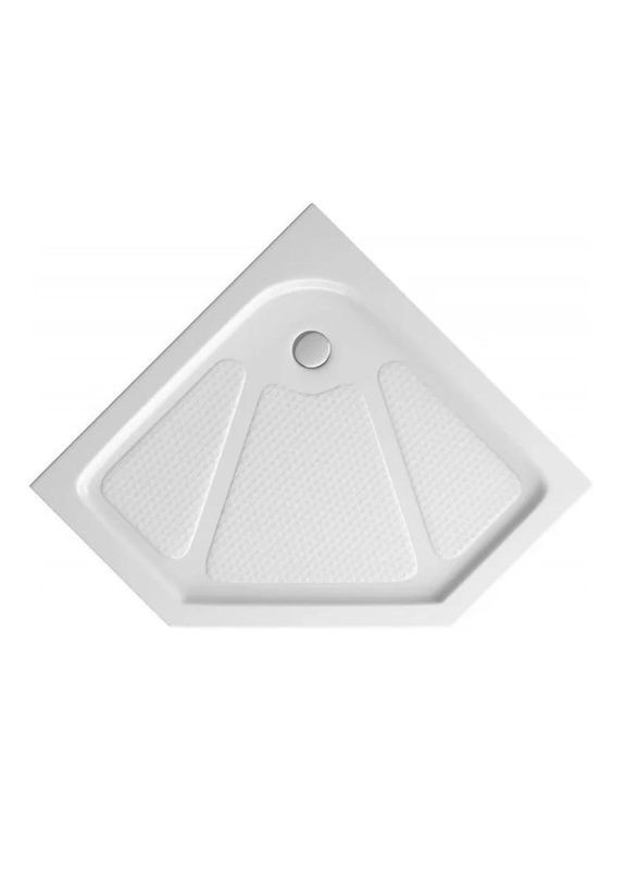 Душовий піддон D402R п'ятикутний 100х100х15 Dusel (317287072)