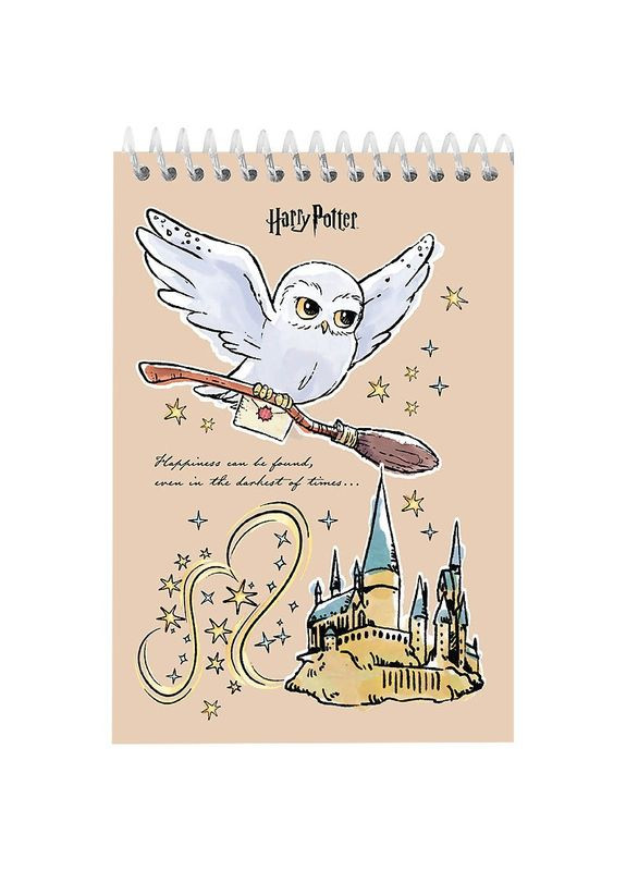 Скетчбук А6/48л. " "/HP25-196/ слой. спираль Harry Potter (1/20) Kite (367753397)