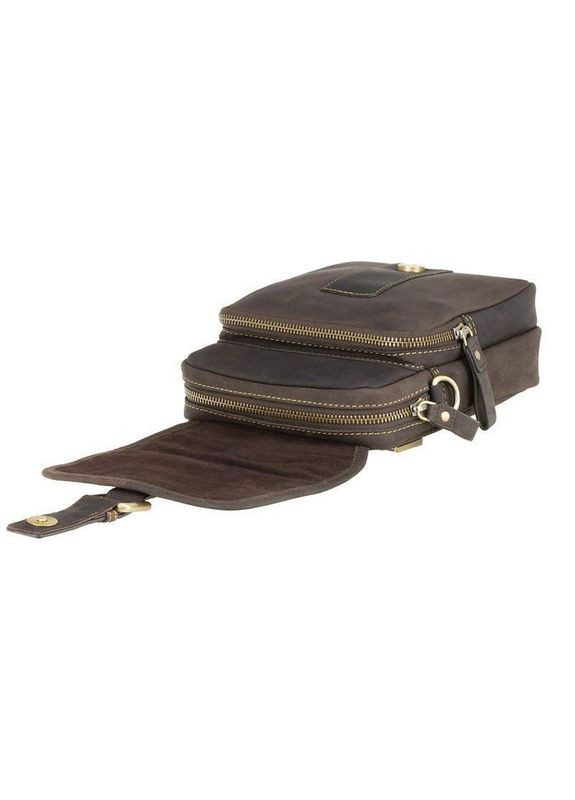 Мужская кожаная сумка Jules Oil Brown (16208 OIL BR) Visconti (322523209)