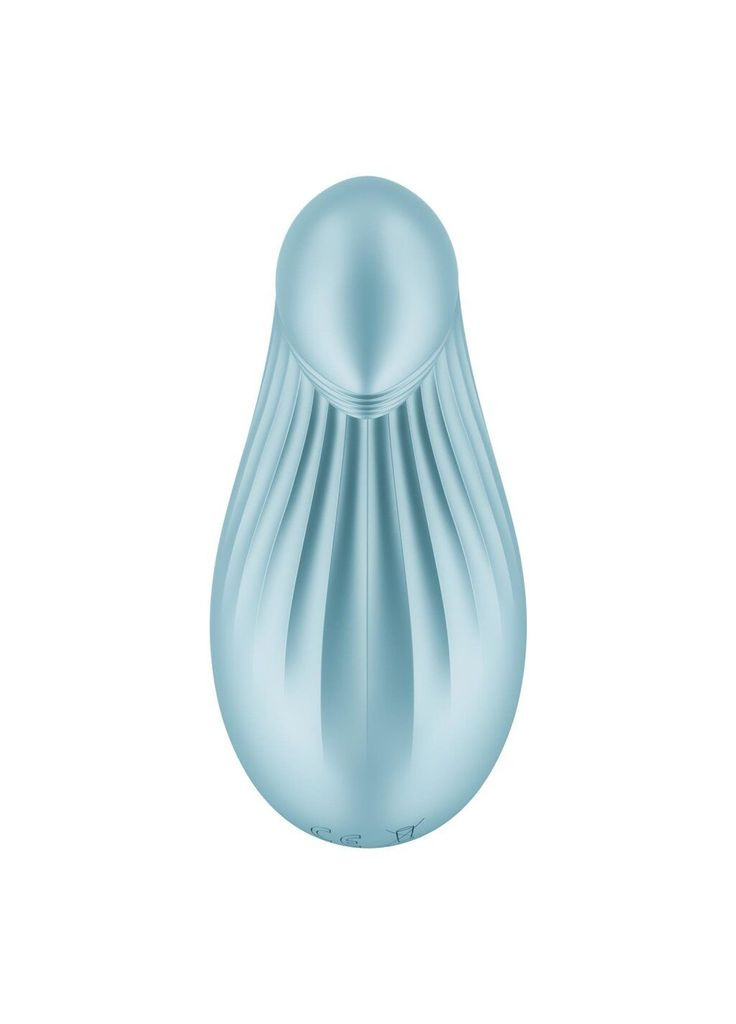Вібратор Dipping Delight Light Blue, 2 мотори, гнучкий кінчик Satisfyer (297587515)