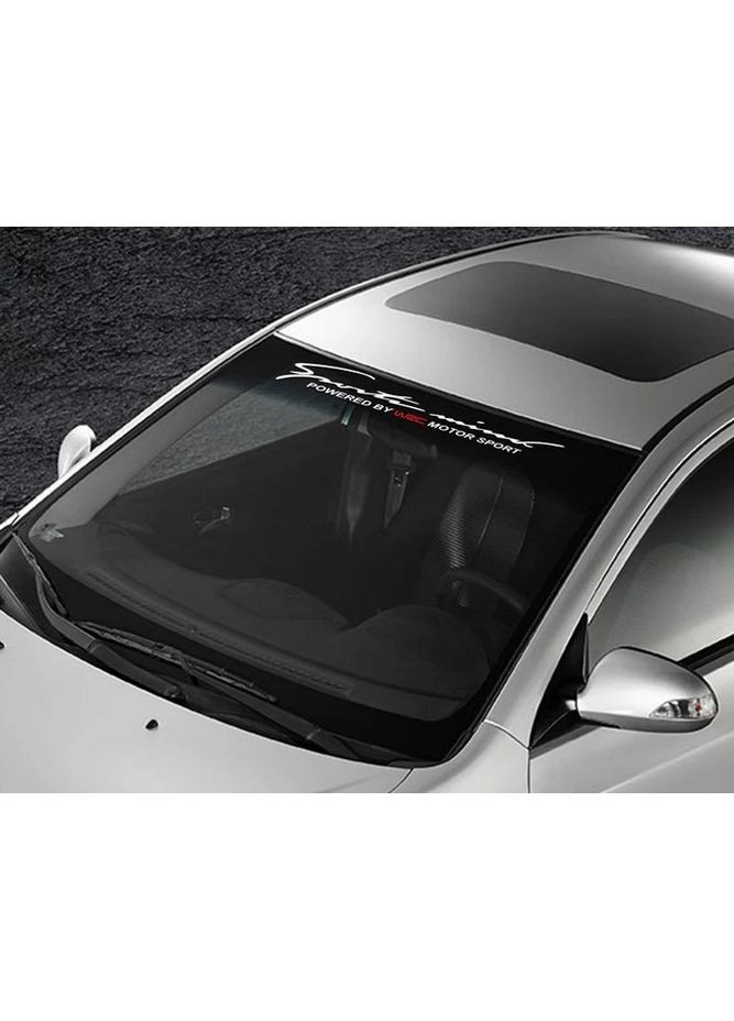 Наклейка на лобове скло 3D TUNING STUDIO Sports WRC 1300х200х0.080мм No Brand (362499620)