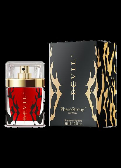 Духи с феромонами мужские Devil 50ml PheroStrong (302511586)
