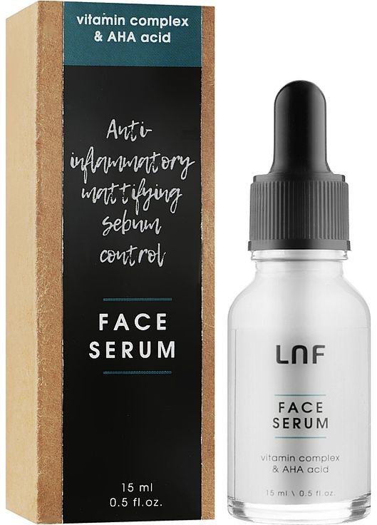 Себорегулирующая сыворотка с матирующим эффектом «Активный витаминный комплекс» Active Vitamin Complex Face Serum 30ml (819155-3005) Luff (368644351)