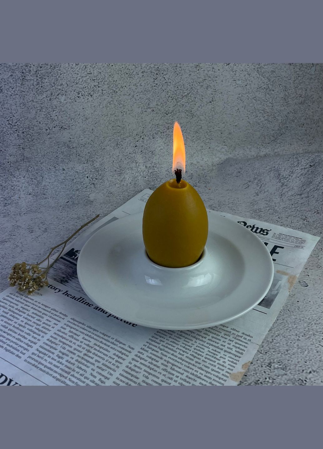 Порцеляновий свічник під великодні свічки No Brand (322347338)