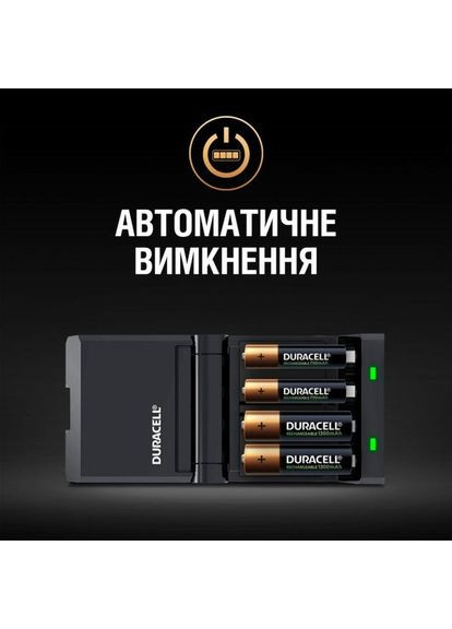 Зарядний пристрій CEF27 + AA NI-MH 1300 mAh 2шт + AAA NI-MH 750 mAh 2шт Duracell (370976702)