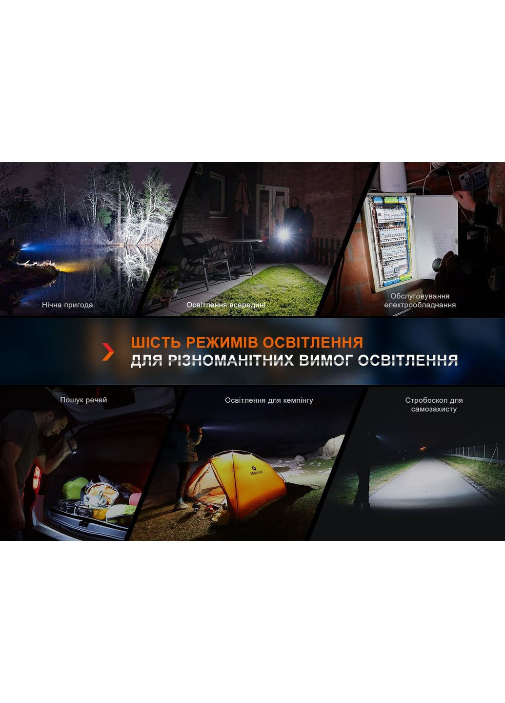 Фонарь ручной E35R (A-017033) Fenix (317048464)