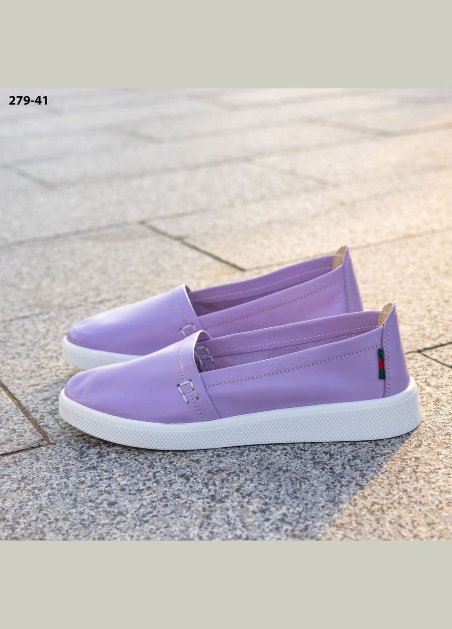 Фиолетовые мокасины Vakko