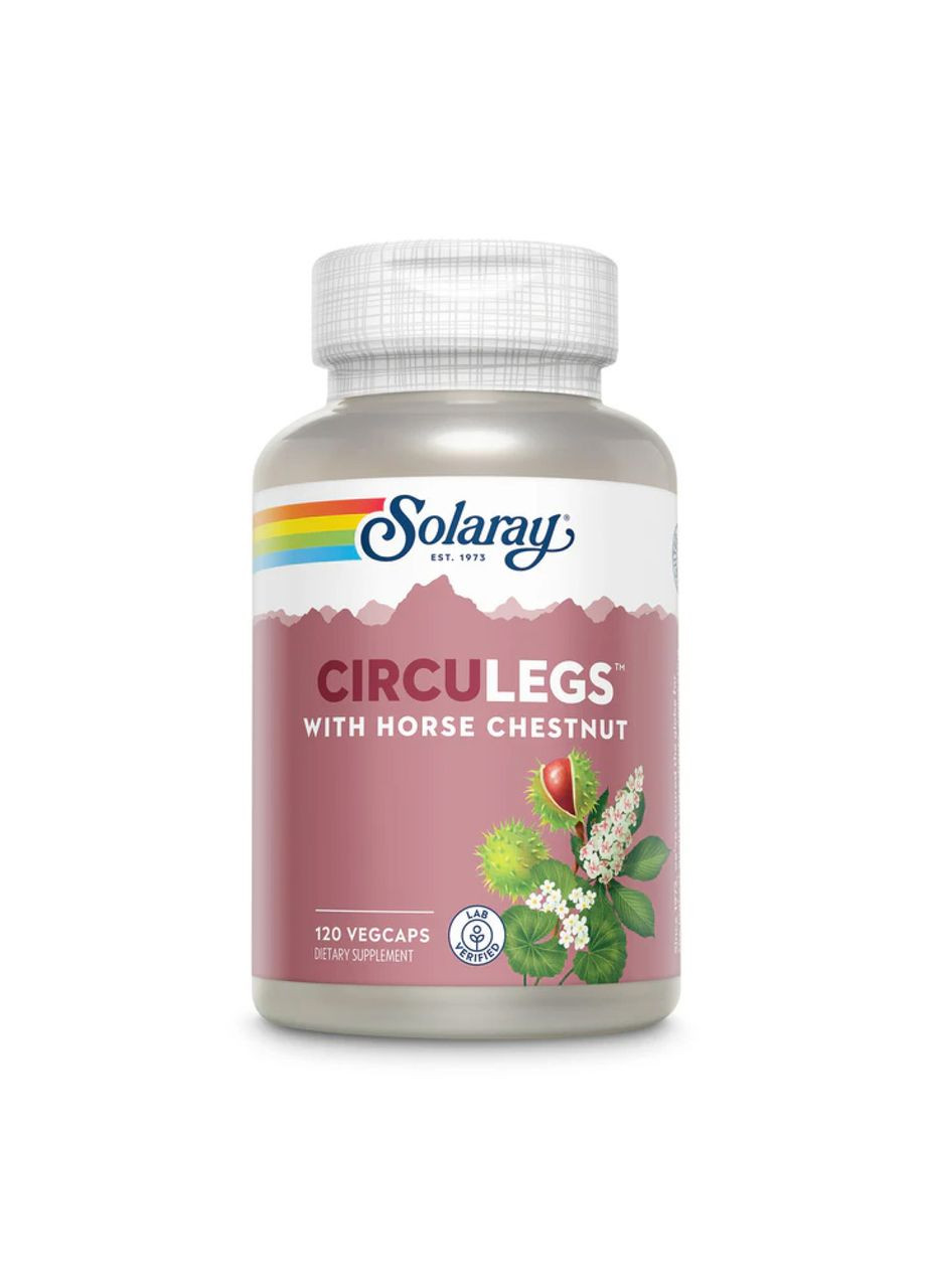 CircuLegs Circulation Support 200mg - 120 vcaps Solaray (369396570)