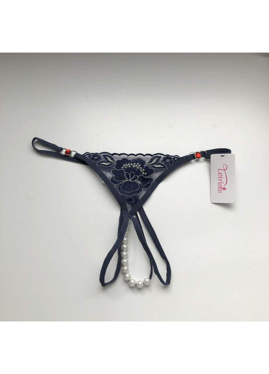 Трусики-стринги з перлинами No Brand (362135717)