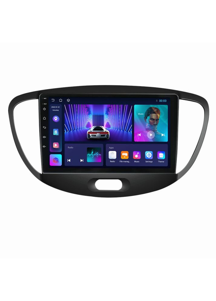 Штатная магнитола M150S Hyundai i10 (2007-2013) QleD M150S 2Gb+32Gb, Черный Mekede (352264593)