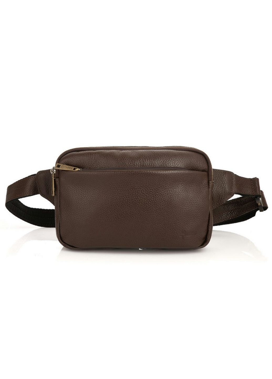 Мужская кожаная сумка на пояс 28х18.5х5 см TARWA (315871212)