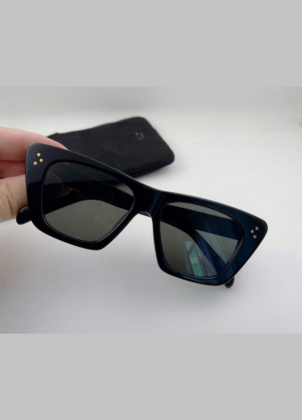 Женские солнцезащитные очки 4s187 red LUX No Brand (322156660)