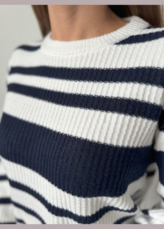 Темно-синій демісезонний светр wn20-660 темно-синій ISSA PLUS