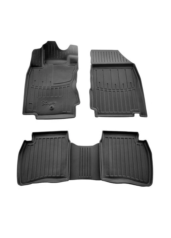 Килимки 3D (5 шт) для Nissan Note 2004-2012 рр Stingray (390777741)