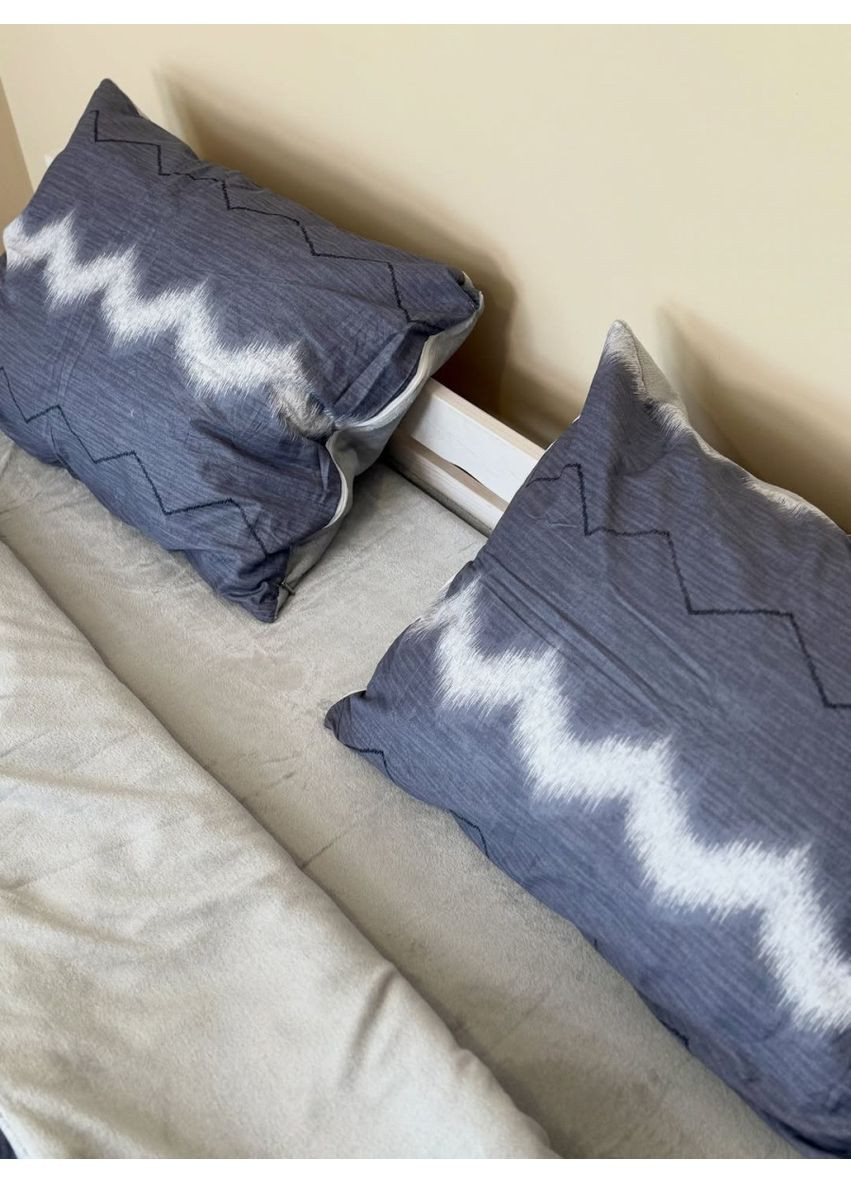 Постельное белье полуторное Home Сатин Плюш 21339 160х215 см DUSHKA (366574508)