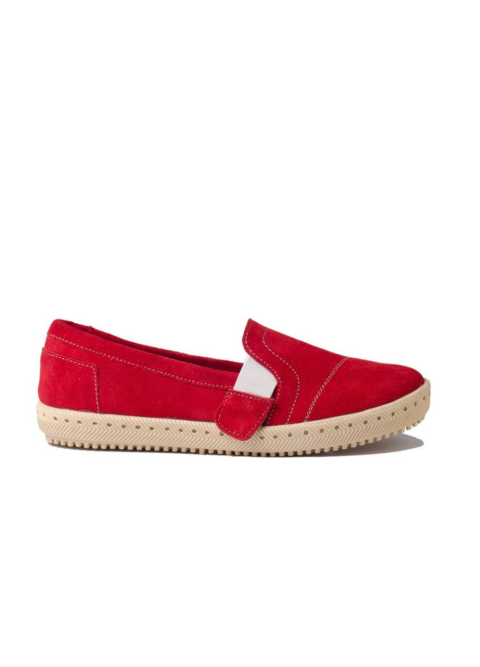 Красные слипоны april rosso тм (украина) Eleven Shoes