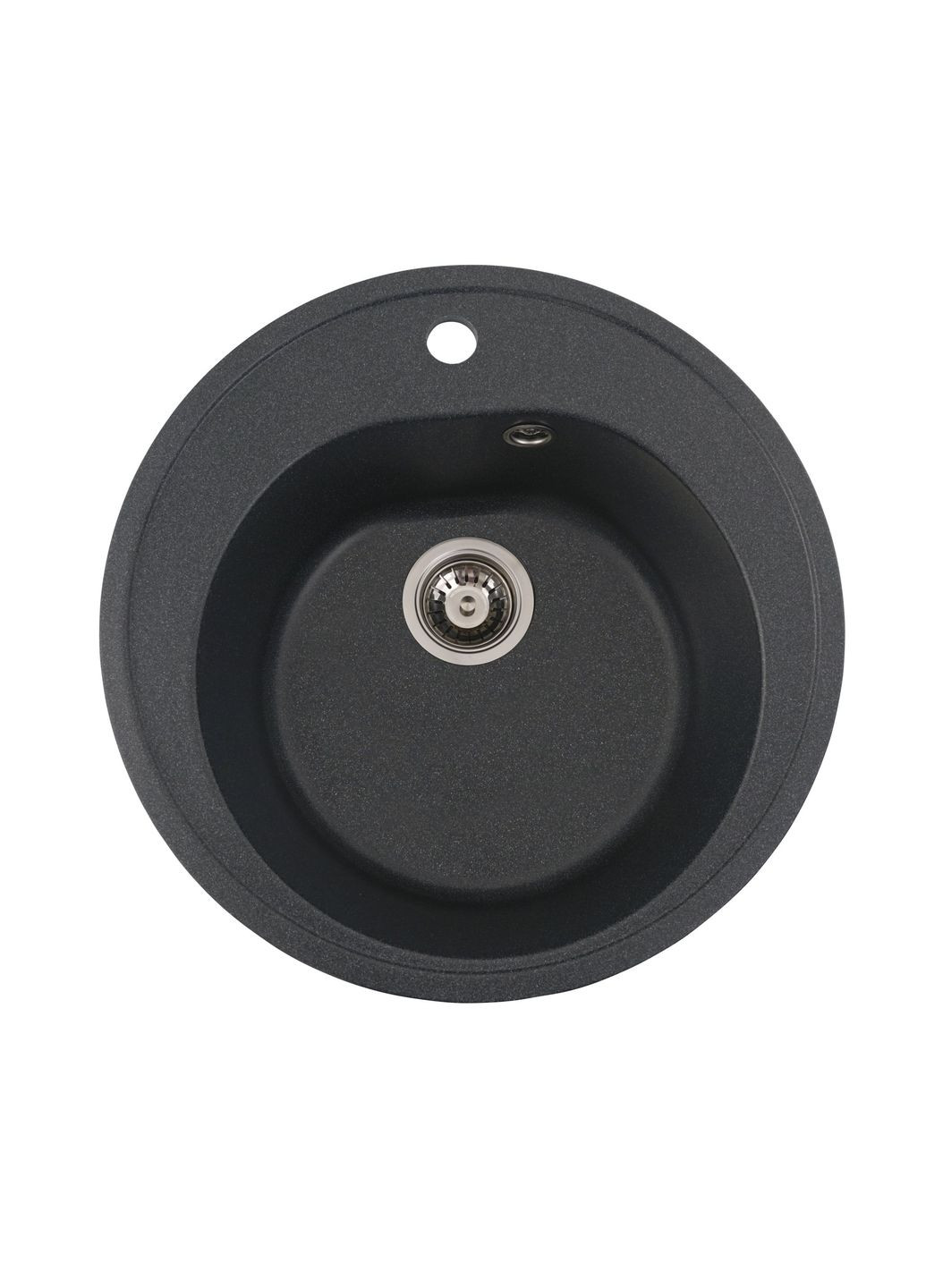 Гранітна мийка для кухні LUNA 510 матова Антрацит Valeso (358059086)