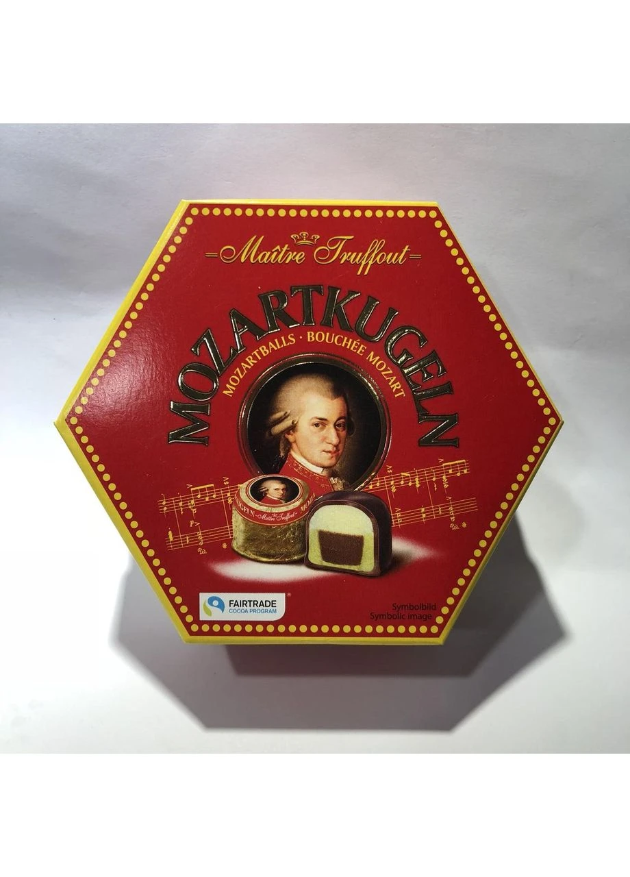 Конфеты Mozart Kugeln шоколадные с марципаном « », 300 г. Maitre Truffout (391302736)