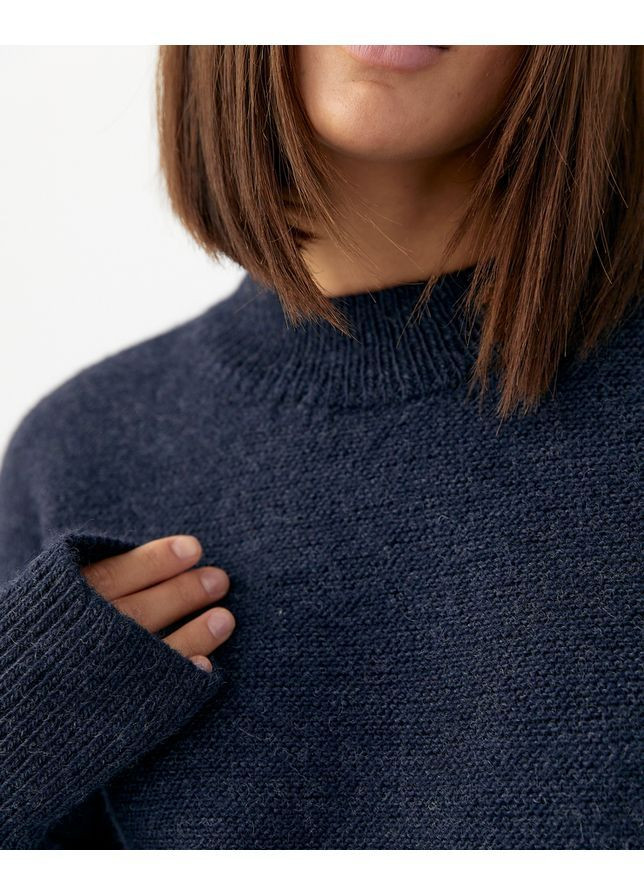 Темно-синій светр жіночий Viviami