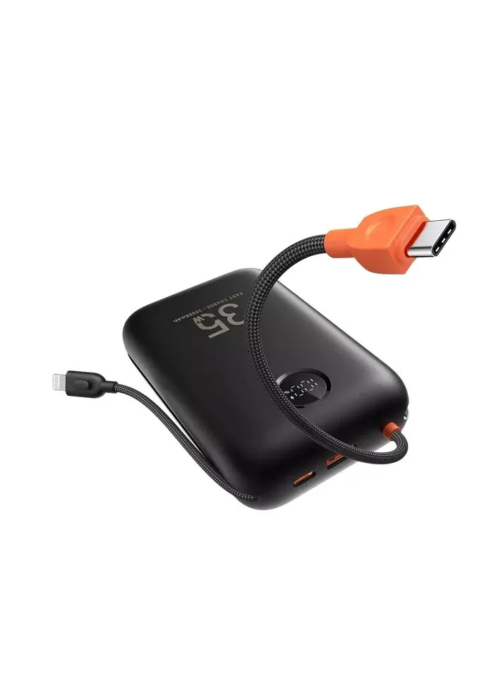 Зовнішній акумулятор Built-In 2 cables Ultra Mini 30000mAh (VG-W3018) Veger K3 (385926610)