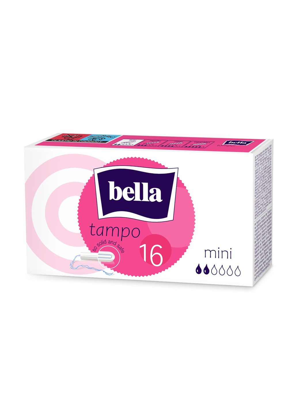 Тампоны гигиенические Tampo mini, 16 шт Bella (323017751)