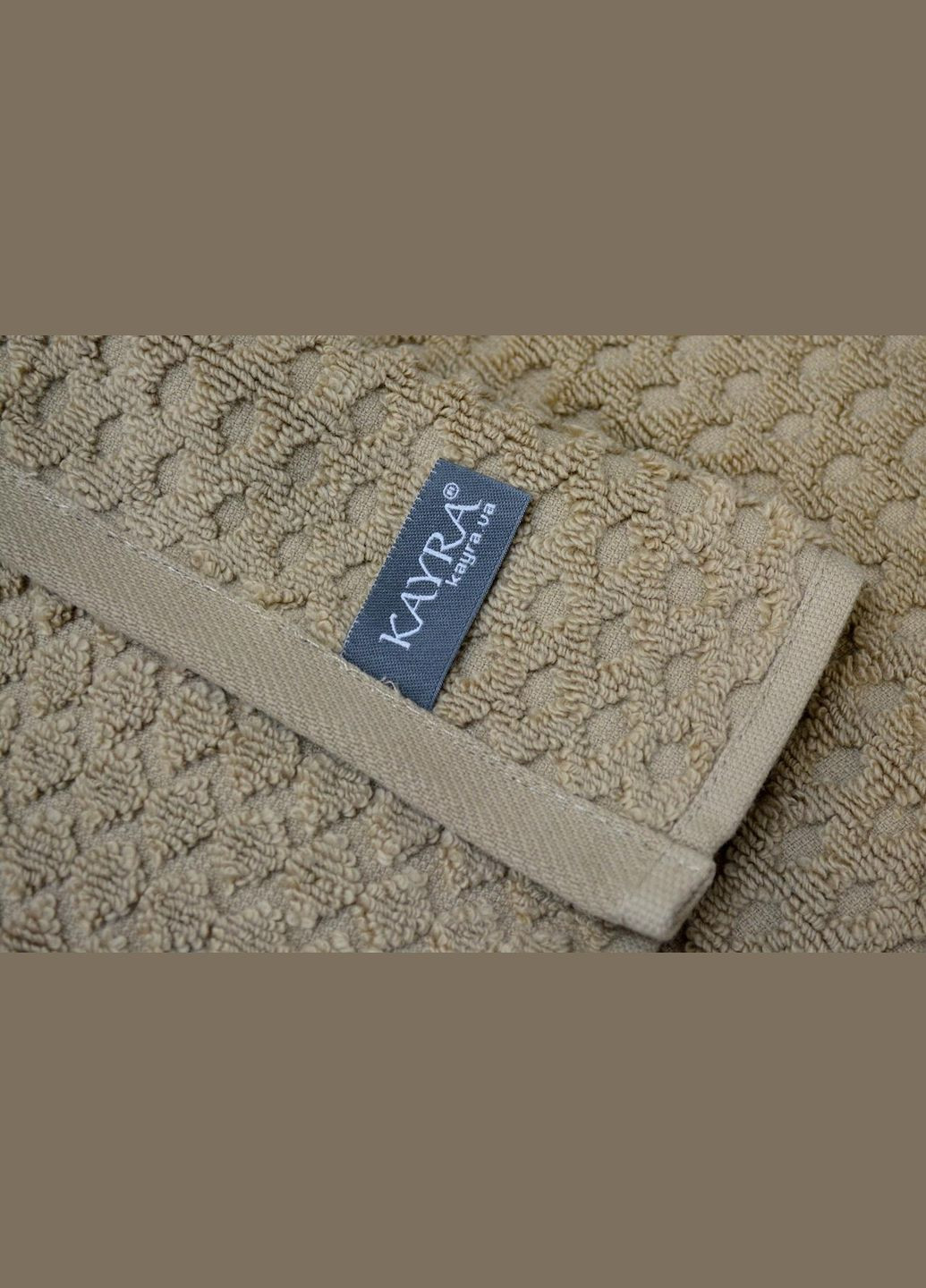 Полотенце махровое SВ-3 70х140 см. бежевый Kayra бежевый