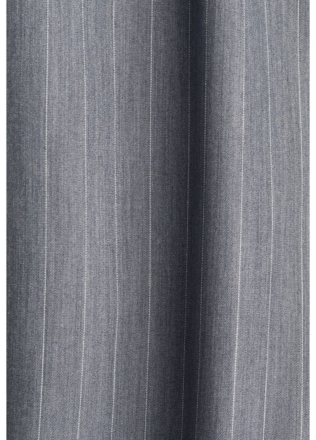 Сіра повсякденний жіноча сукня без рукавів з кишенями н&м (58614) s сіра H&M