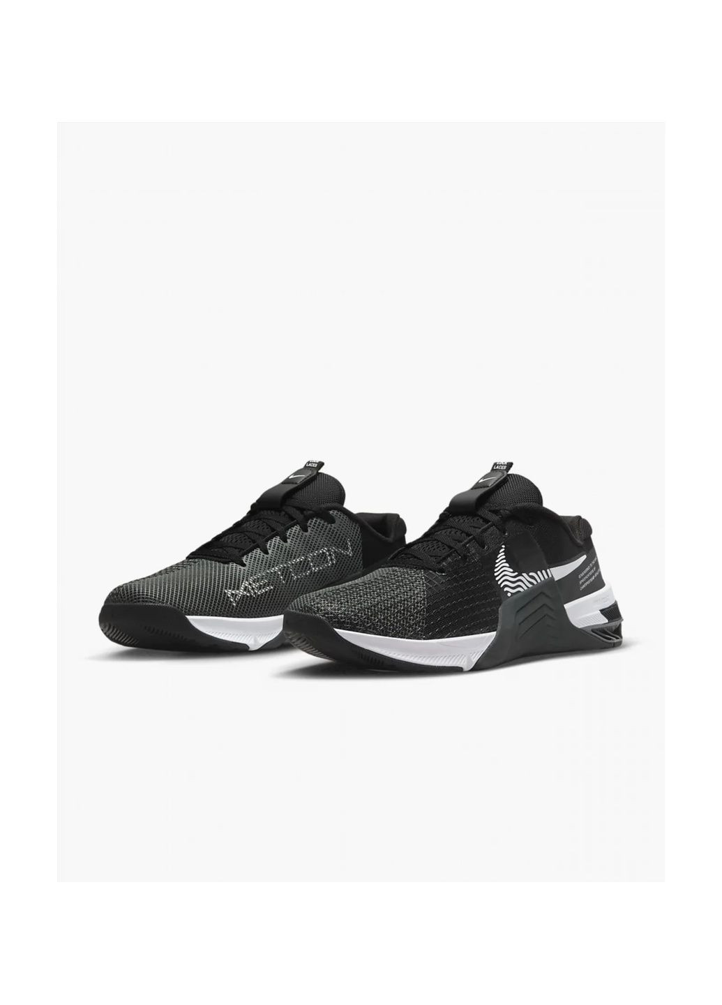 Черные кроссовки мужские metcon 8 black do9328-001 Nike