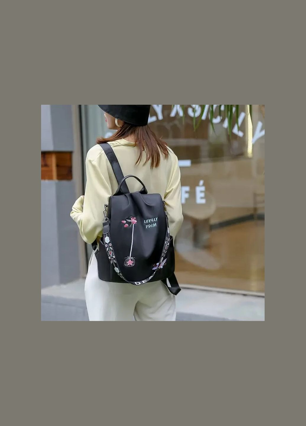 Рюкзак женский молодежный с принтом PTR Doros (317595173)