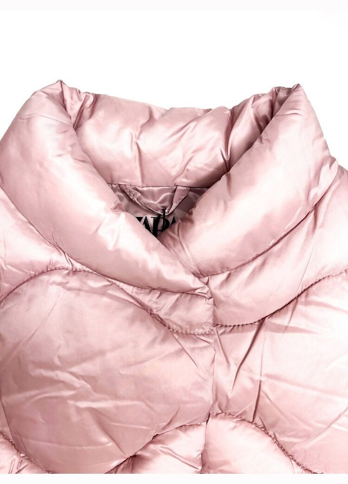 Жилет демисезонный 122 см розовый артикул Л172 Zara (285718219)