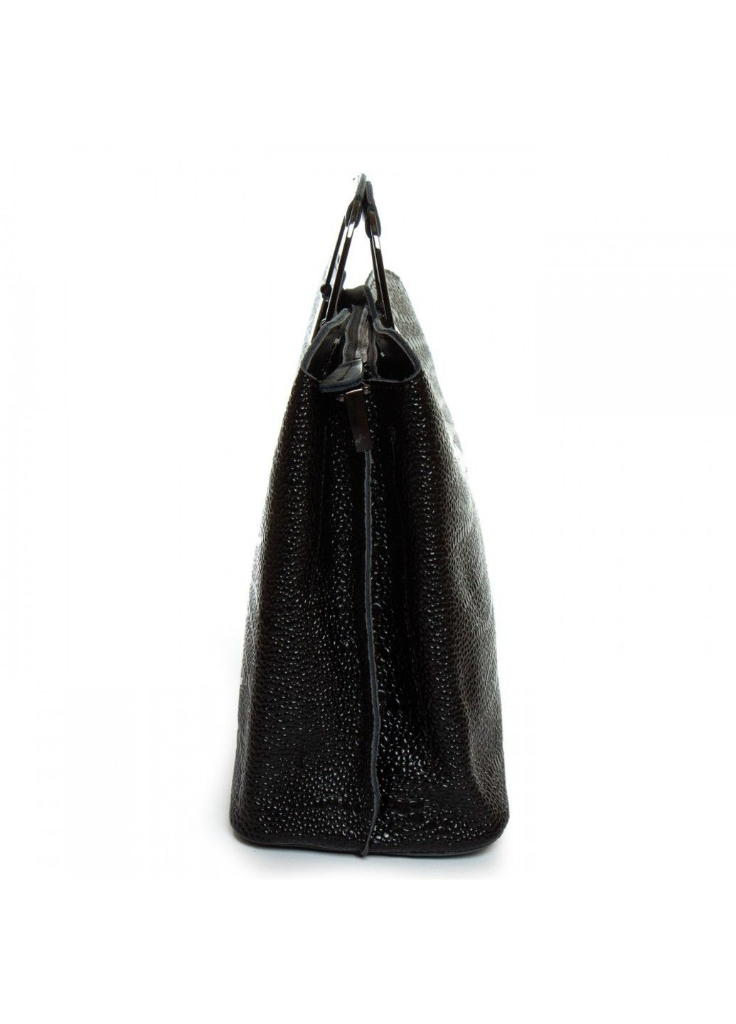 Жіноча чорна шкіряна сумка 1540-1 black Alex Rai (282557304)
