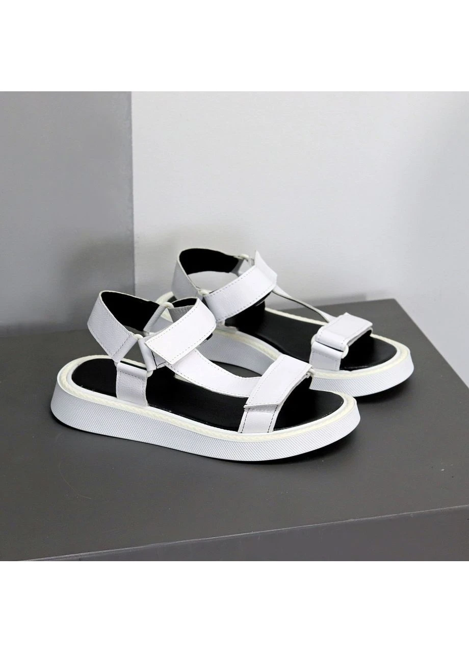 Белые белые босоножки No Brand