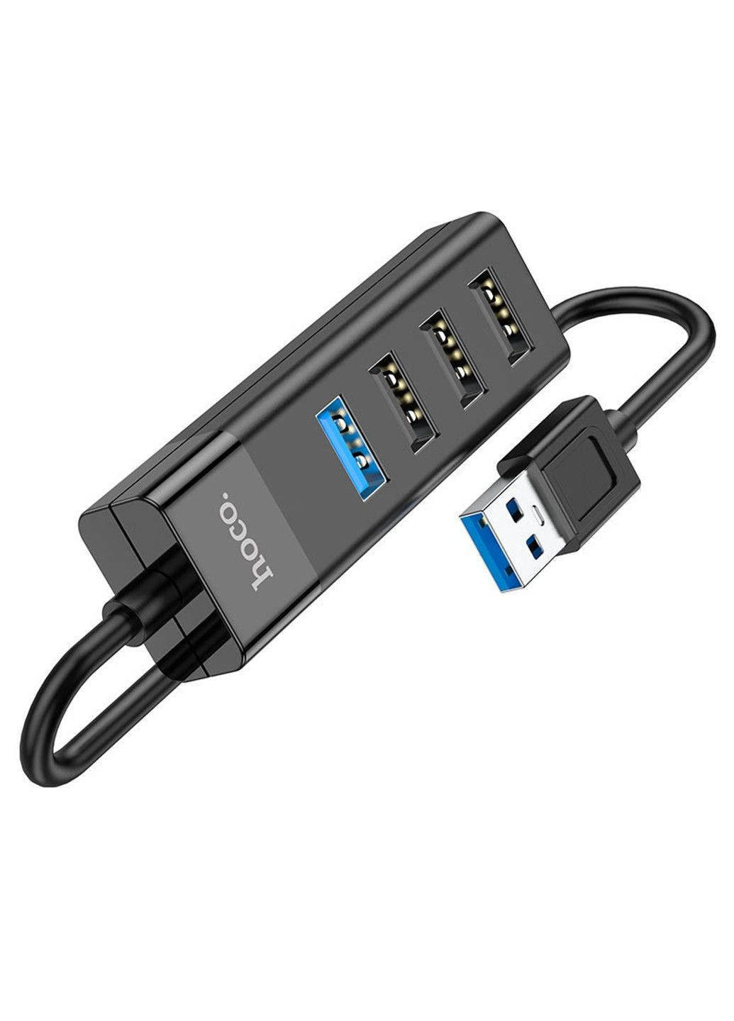 Перехідник HB25 Easy mix 4in1 (USB to USB3.0+USB2.0*3) Hoco (294724783)