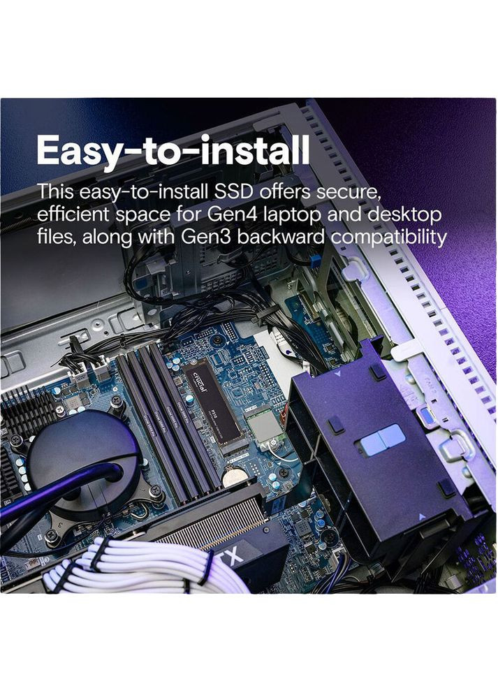 SSD накопитель M.2 2280 2TB P310 (CT2000P310SSD8) Micron (331863089)