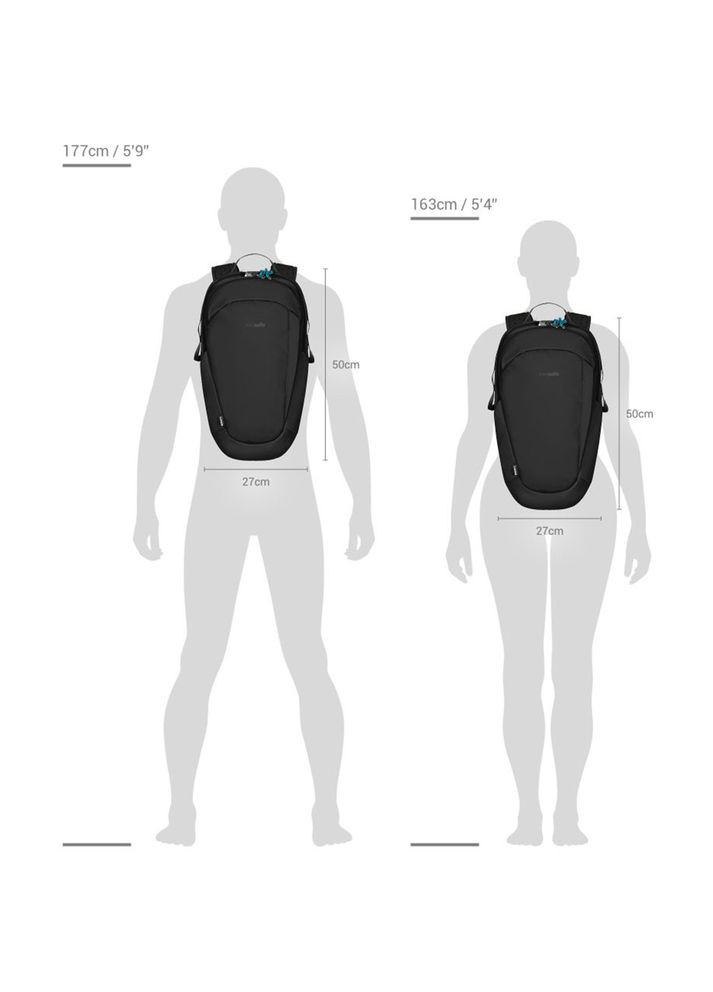 Рюкзак Eco 25L Black (41101138) Pacsafe (329405895)