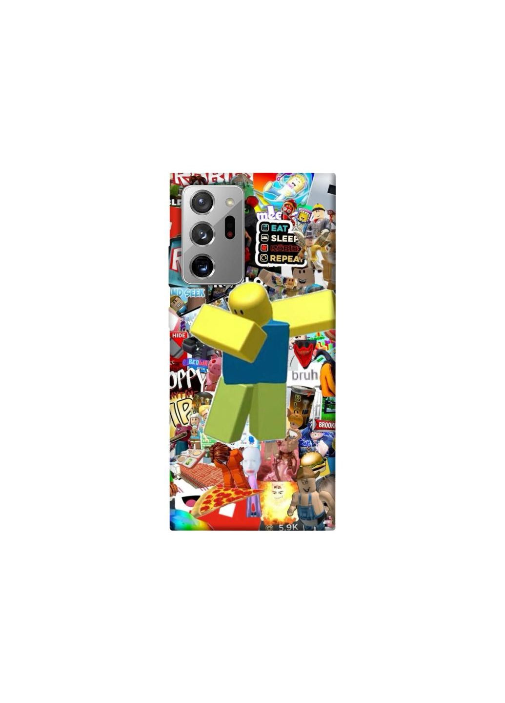 Чехол на Samsung Galaxy Note 20 Ultra Roblox style Frontalka (354350835)