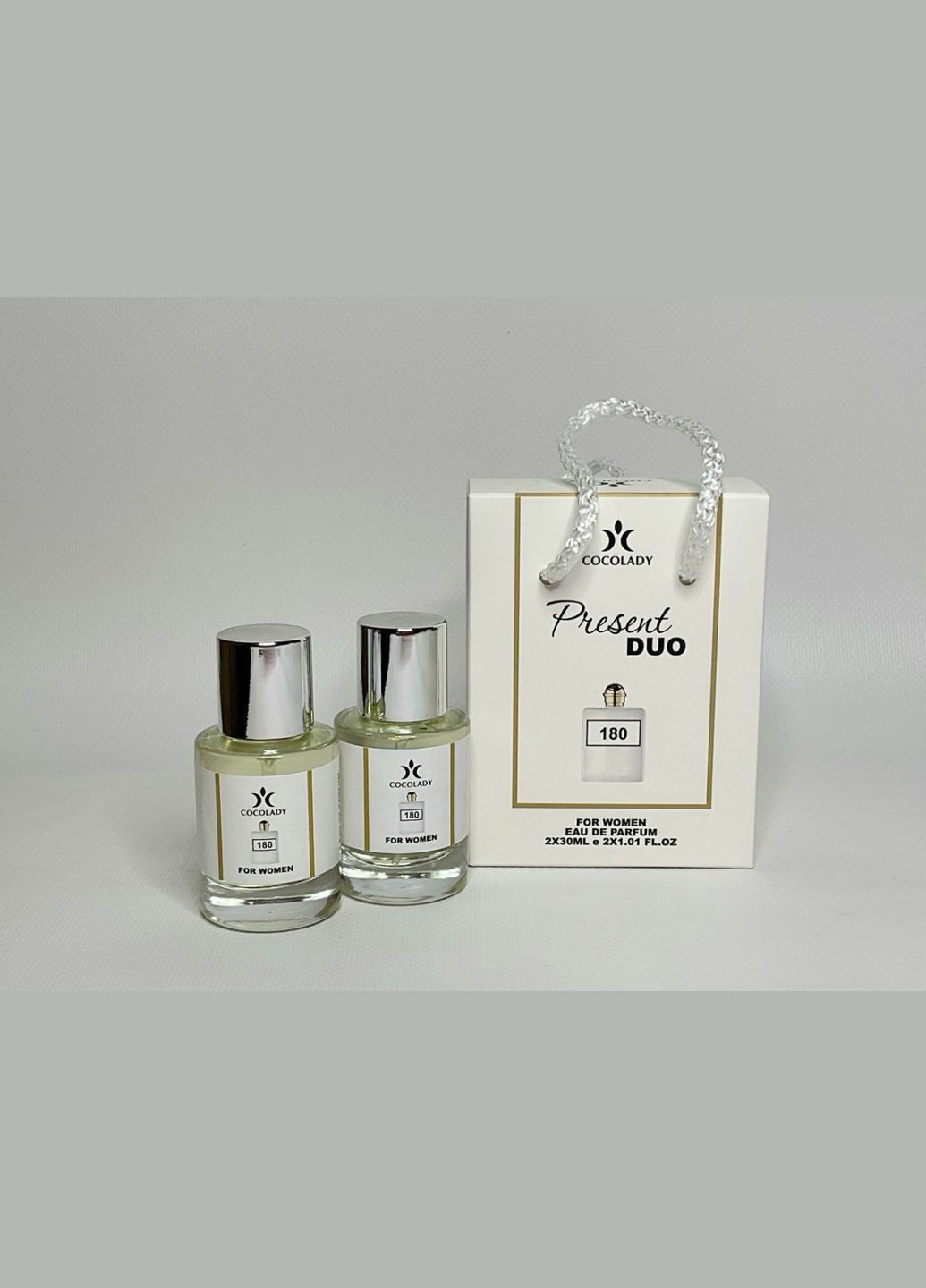 Парфюм женский подарочный набор Present Duo 180 Donna 2x30 ml Cocolady (339870258)
