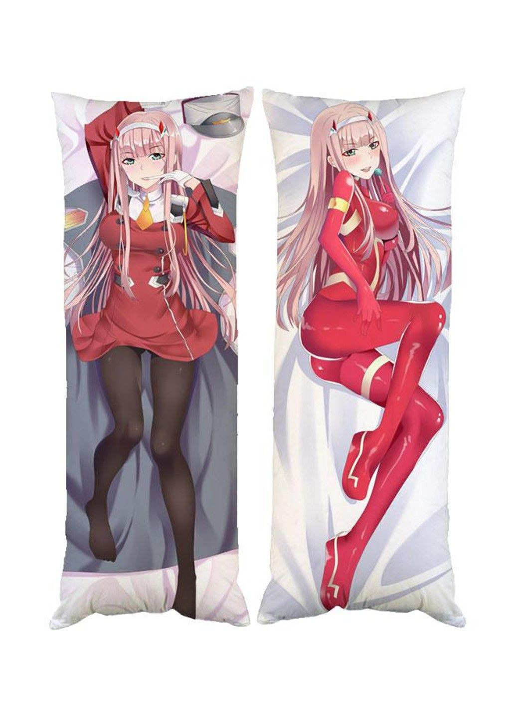 Подушка дакімакура Зеро Ту Милий у Франксі декоративна ростова подушка для обіймання двостороння No Brand (329433570)