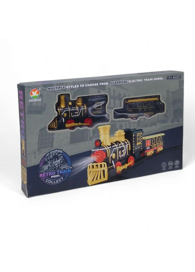 Іграшка Залізниця 699-65A на батарейках зі світлом xiong xian (699-65A) No Brand (362438961)