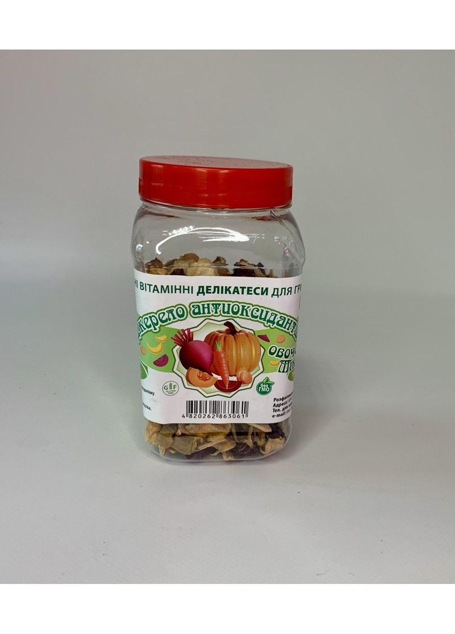 Без зернового корму для гризунів Овочевий мікс ТМ ProfiFoods. Об'єм 650 мл. No Brand (320950480)