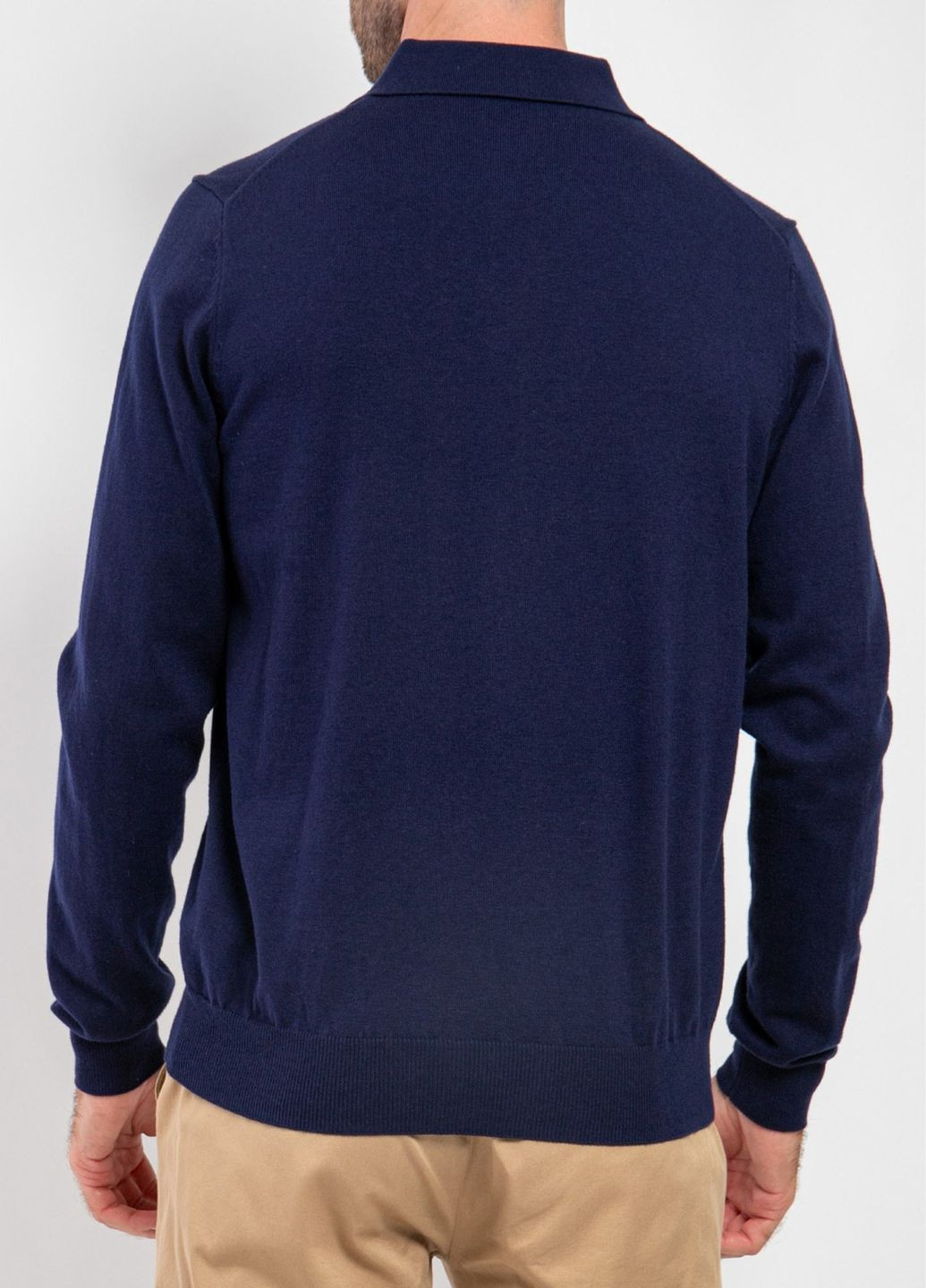 Синяя футболка-поло для мужчин Harmont & Blaine