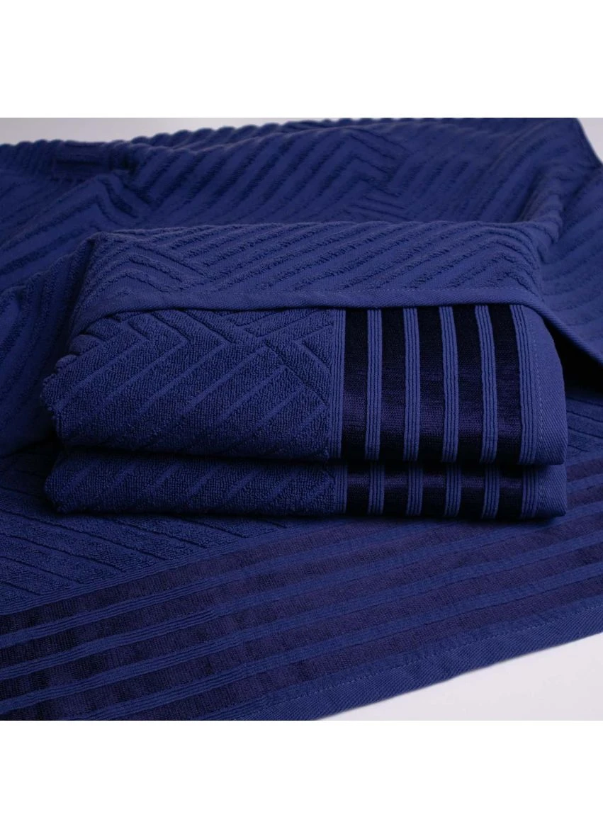 Рушник банний махровий SOFT 70х140см 500г/м2 ( ) GM Textile темно-синій